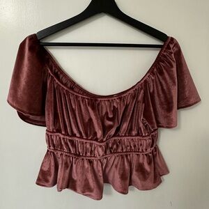 Altar’d State Velvet Top
